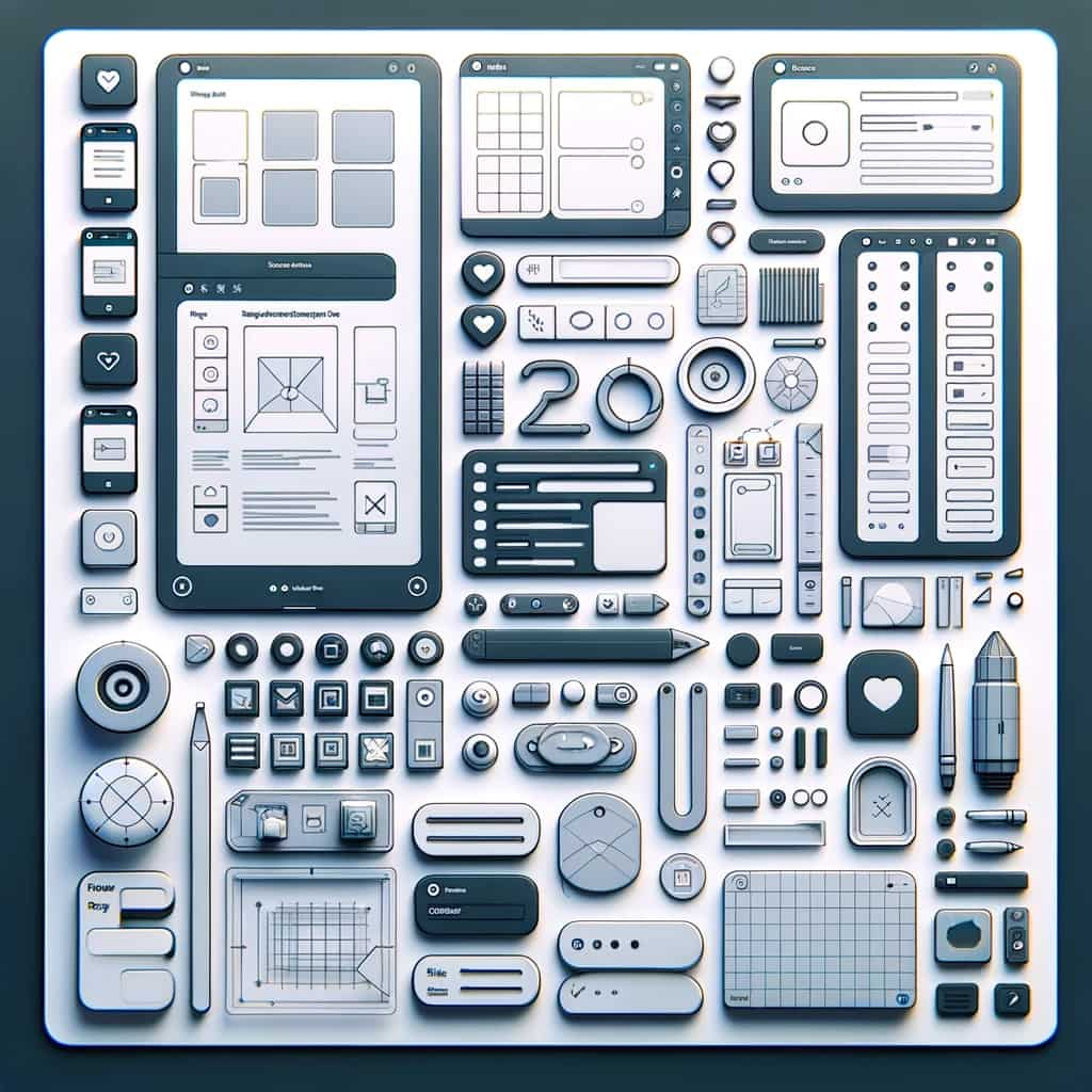 librerías Figma para realizar wireframes