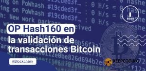 OP Hash160 en la validación de transacciones Bitcoin