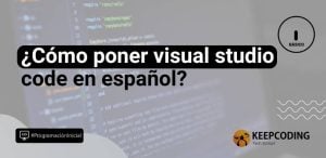 como poner visual studio code en español