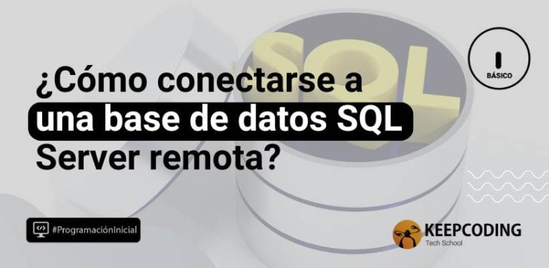 ¿Cómo conectarse a una base de datos SQL Server remota