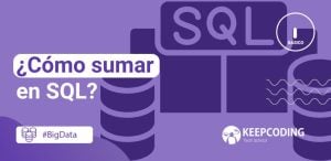 ¿Cómo sumar en SQL?