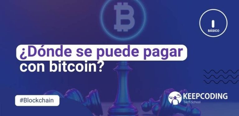 ¿Dónde se puede pagar con bitcoin