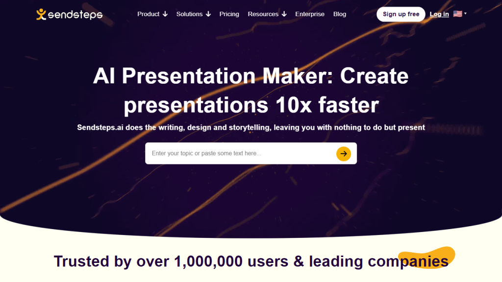 Las 6 mejores IA para hacer presentaciones asombrosas 6 Sendsteps.ai