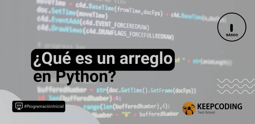 arreglo en python