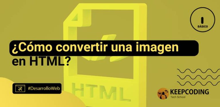 convertir una imagen en html