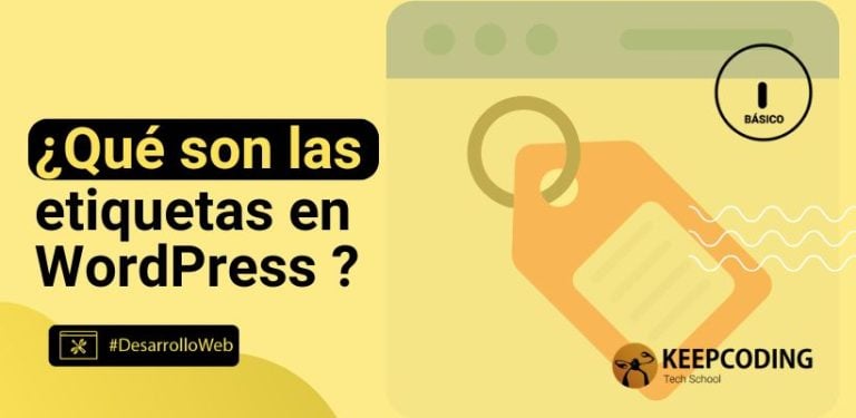 ¿Qué son las etiquetas en WordPress?