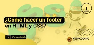 footer en html y css