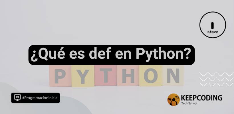 que es def en python