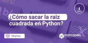 raiz cuadrada en python