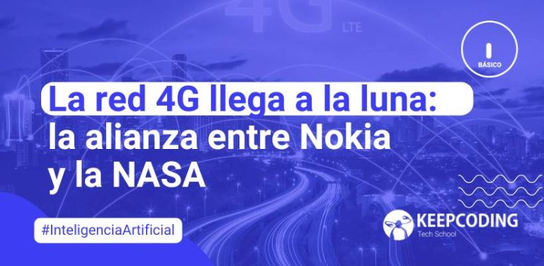 red 4G llega a la luna