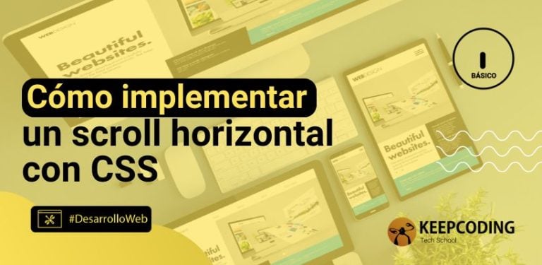 Cómo implementar un scroll horizontal con CSS