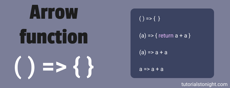 arrow functions en JavaScript