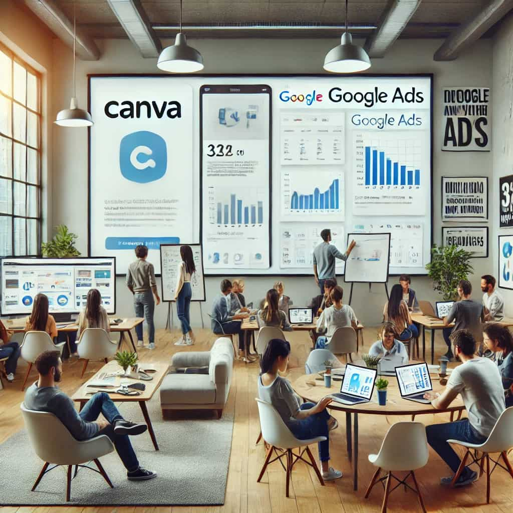 Canva con Google Ads