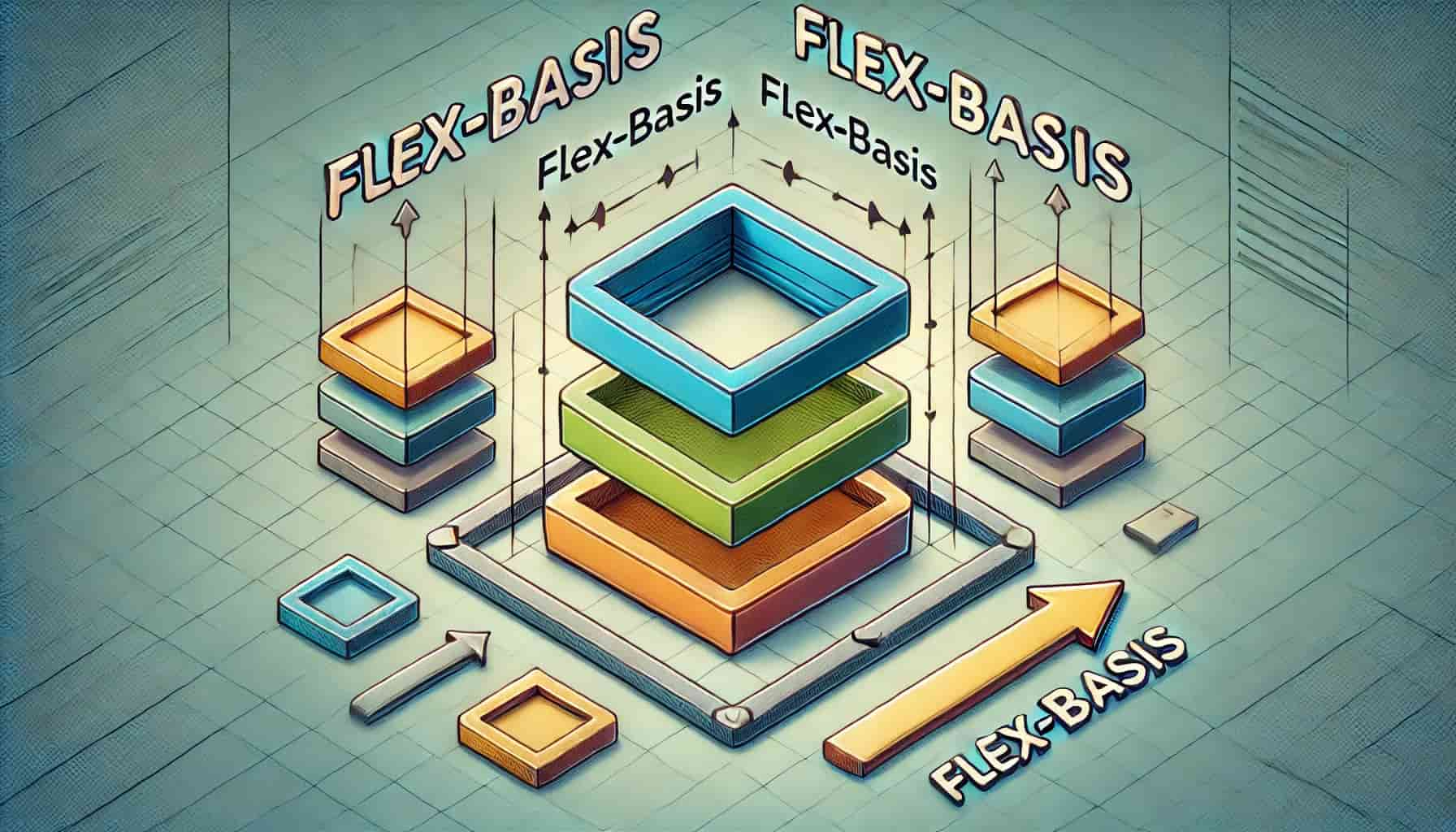 propiedad flex-basis de flexbox