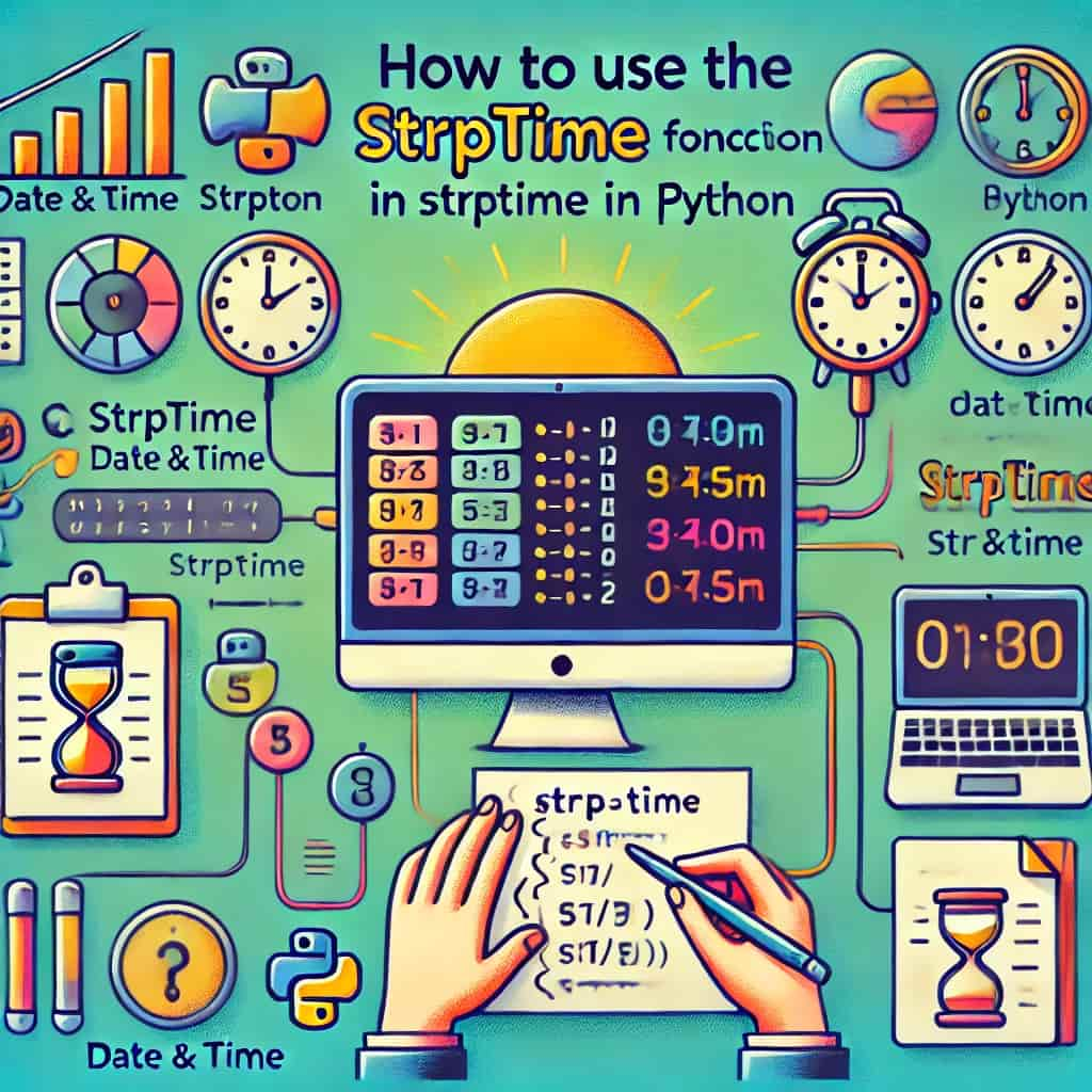 ¿Qué es strptime en Python?