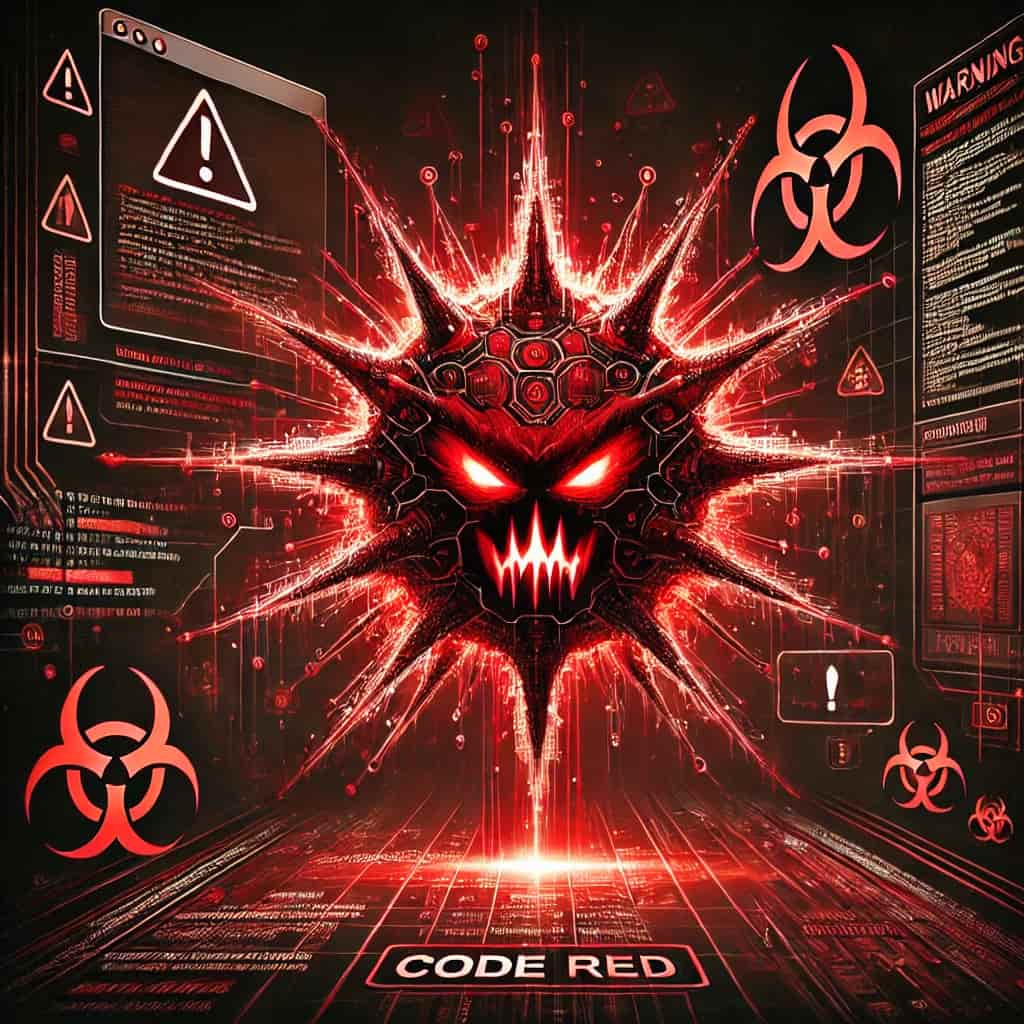 virus code red qué es