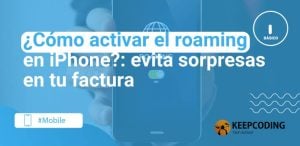 activar el roaming en iphone