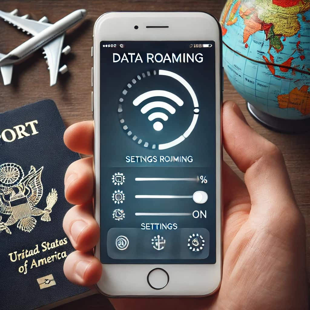 cómo activar el roaming en iphone