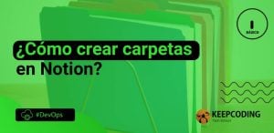 crear carpetas en notion