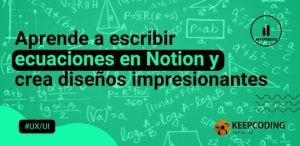 ecuaciones en notion