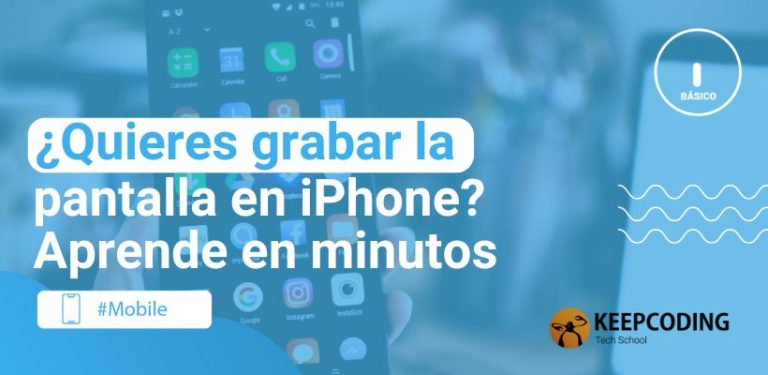 ¿Quieres grabar la pantalla en iPhone? Aprende en minutos