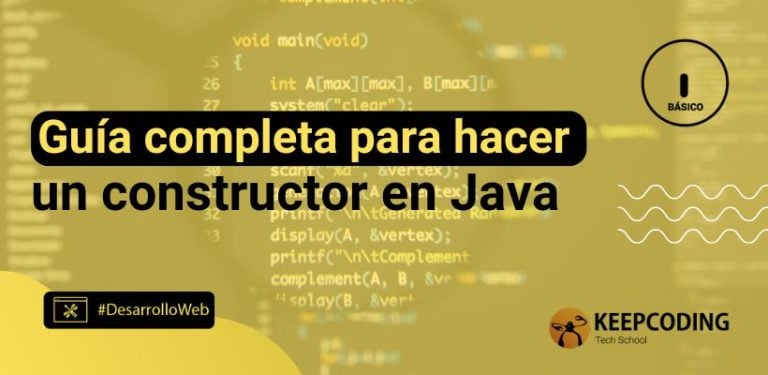 Guía completa para hacer un constructor en Java