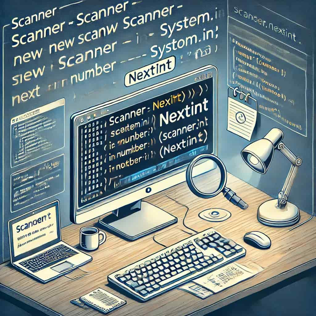 ¿Qué es scanner.nextInt en Java?