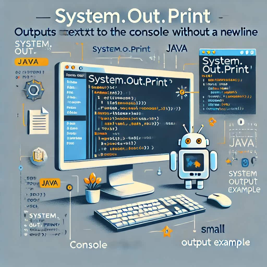 ¿Qué es System.out.print() en Java?