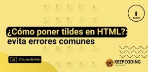 tildes en html