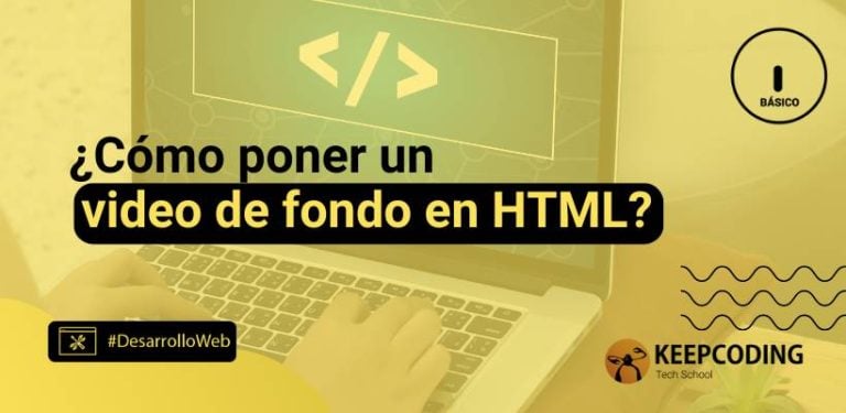 video de fondo en html