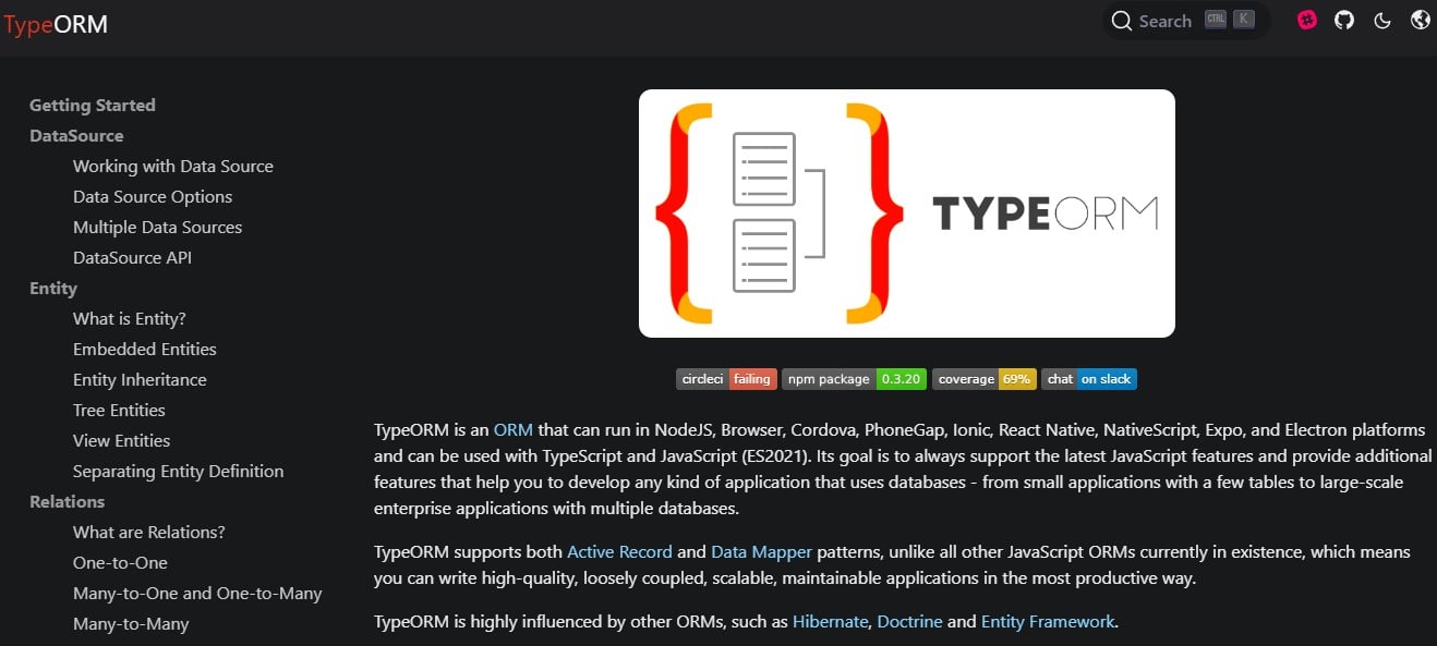 qué es TypeORM