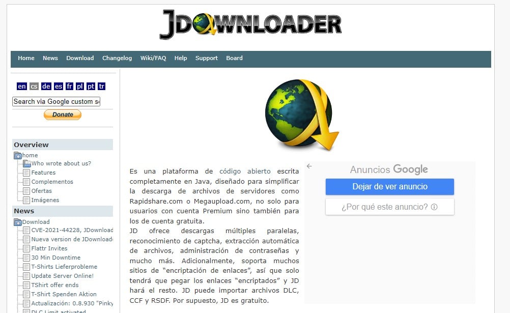 JDownloader