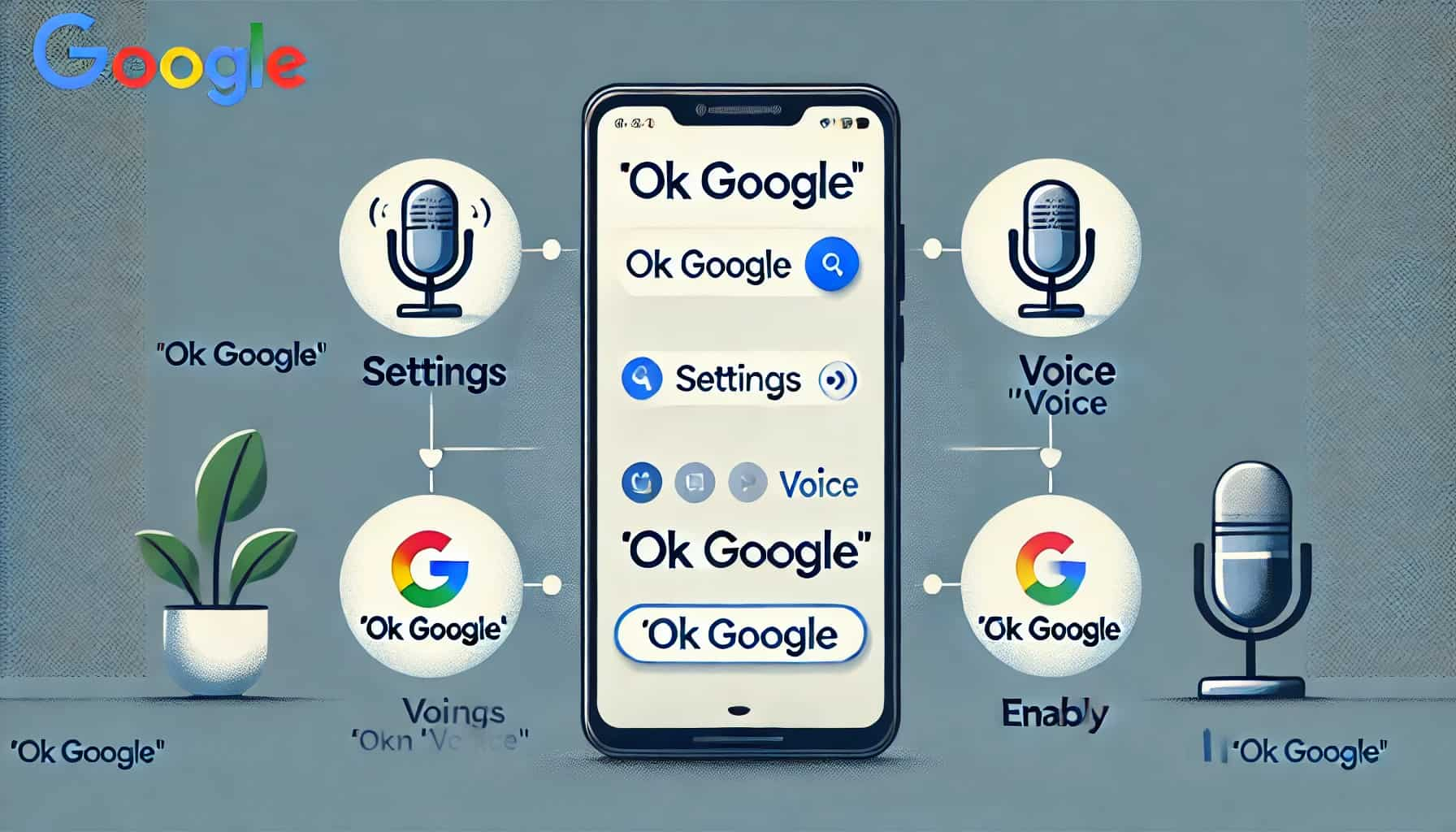 cómo configurar el Ok Google