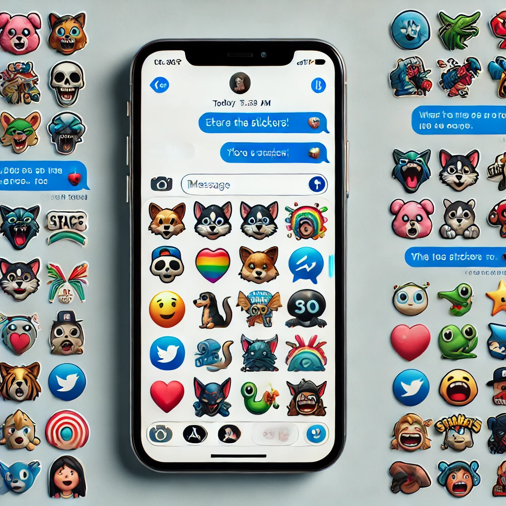 Dónde se guardan los stickers en iPhone