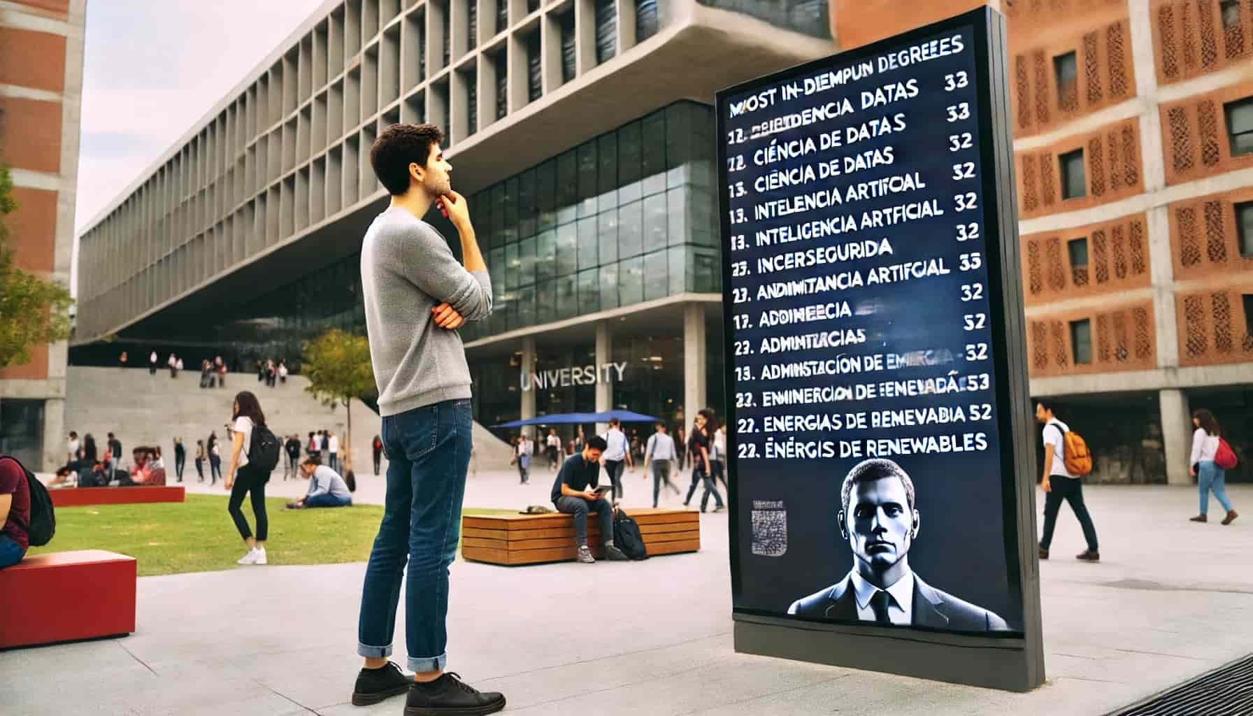 grados superiores con más salidas laborales