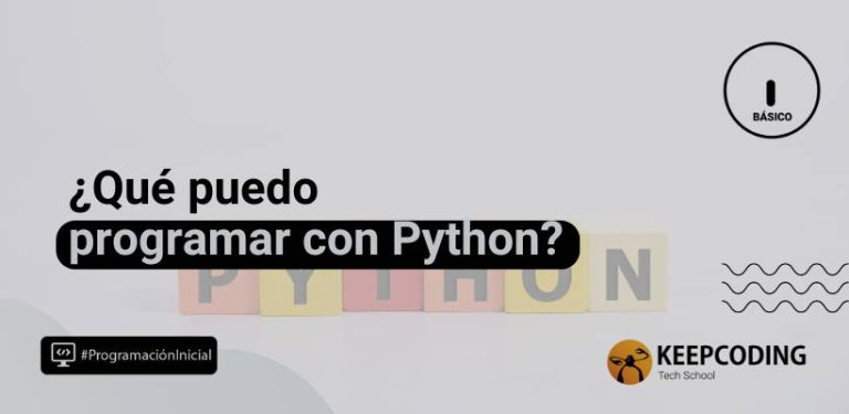 qué programar con python