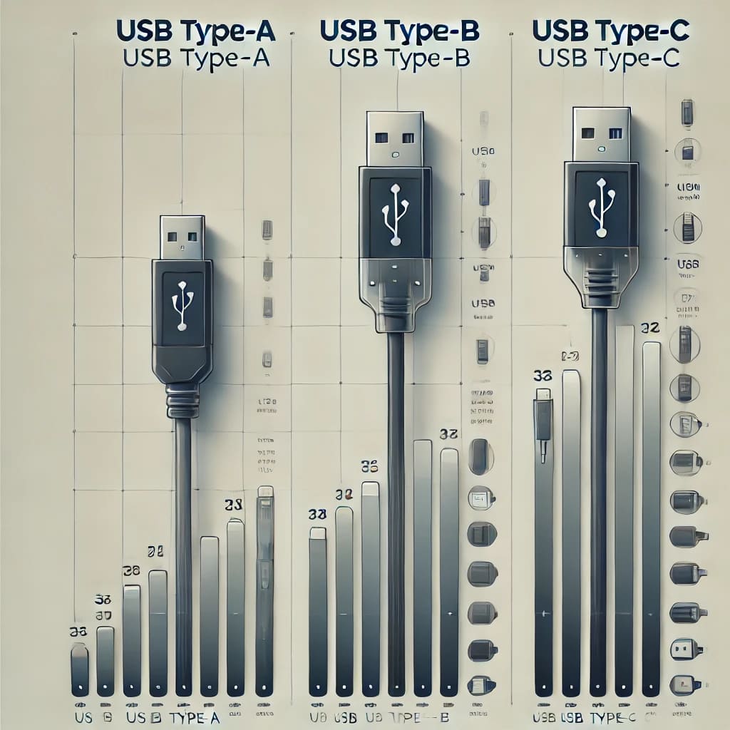 tipos de USB