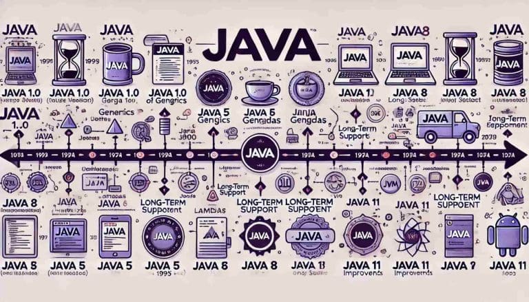 Conoce las versiones de Java y su historia