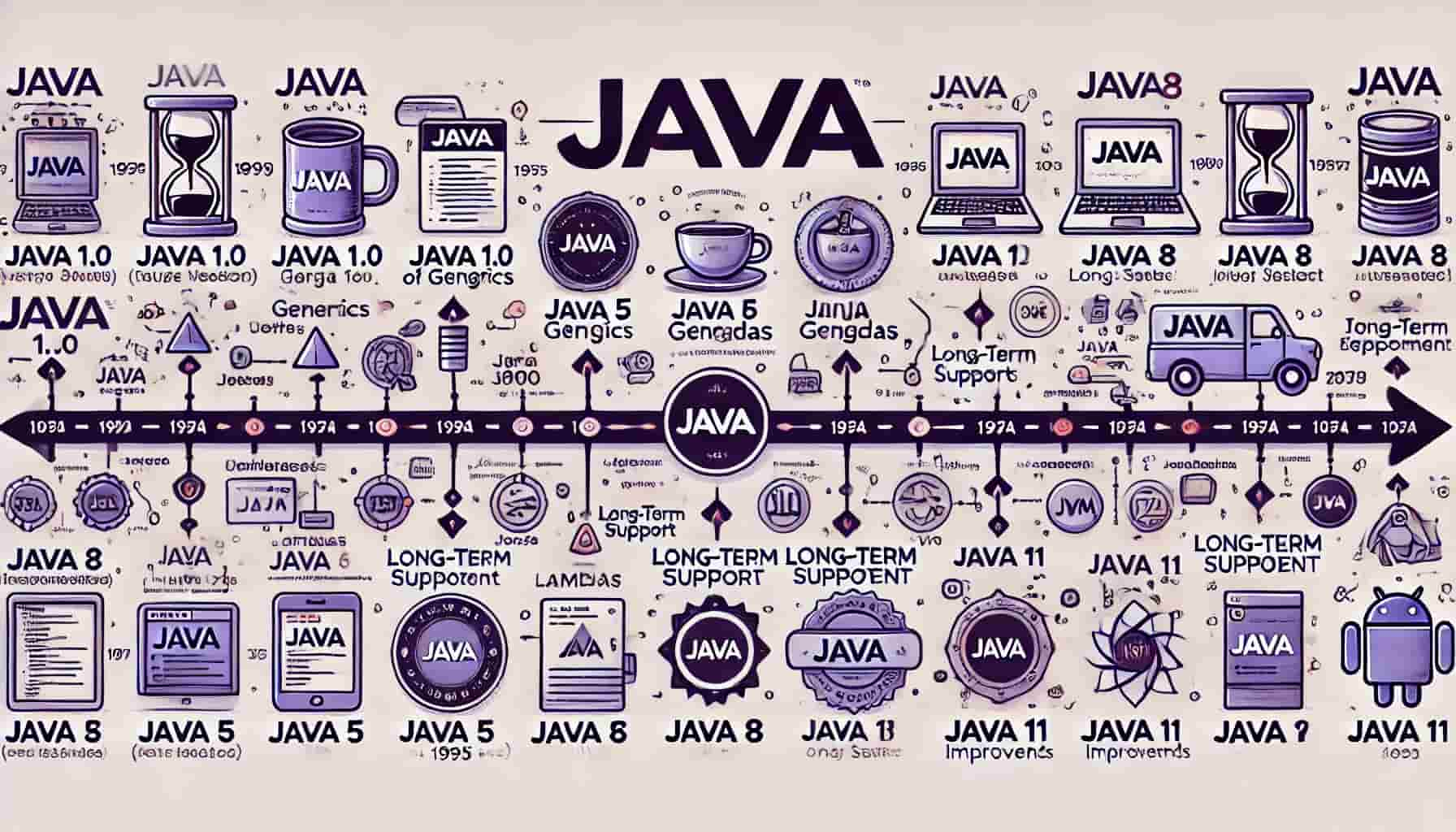 versiones de Java y su historia