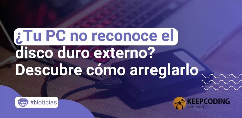 PC no reconoce el disco duro externo: ¿cómo solucionarlo?