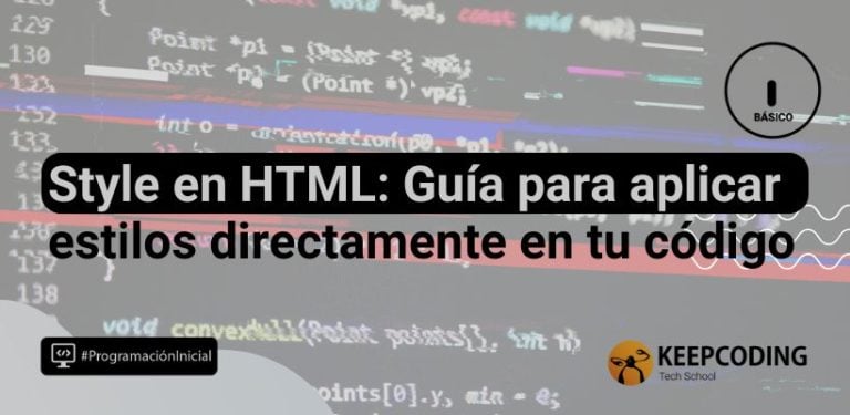 Style en HTML: Guía para aplicar estilos directamente en tu código