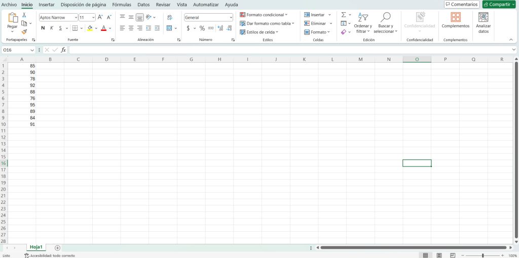 Aprende a calcular la desviación típica en Excel de forma sencilla