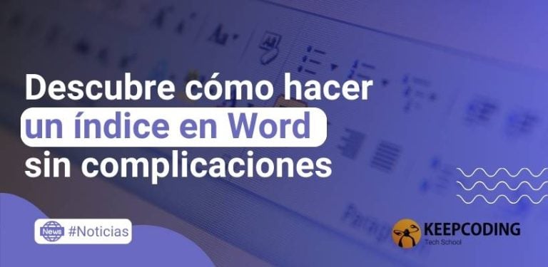 hacer un índice en word