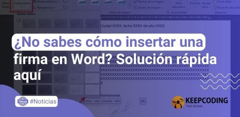 ¿No sabes cómo insertar una firma en Word? Solución rápida aquí