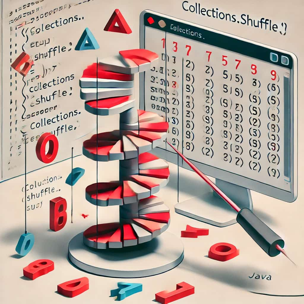 Collections.shuffle() en Java qué es