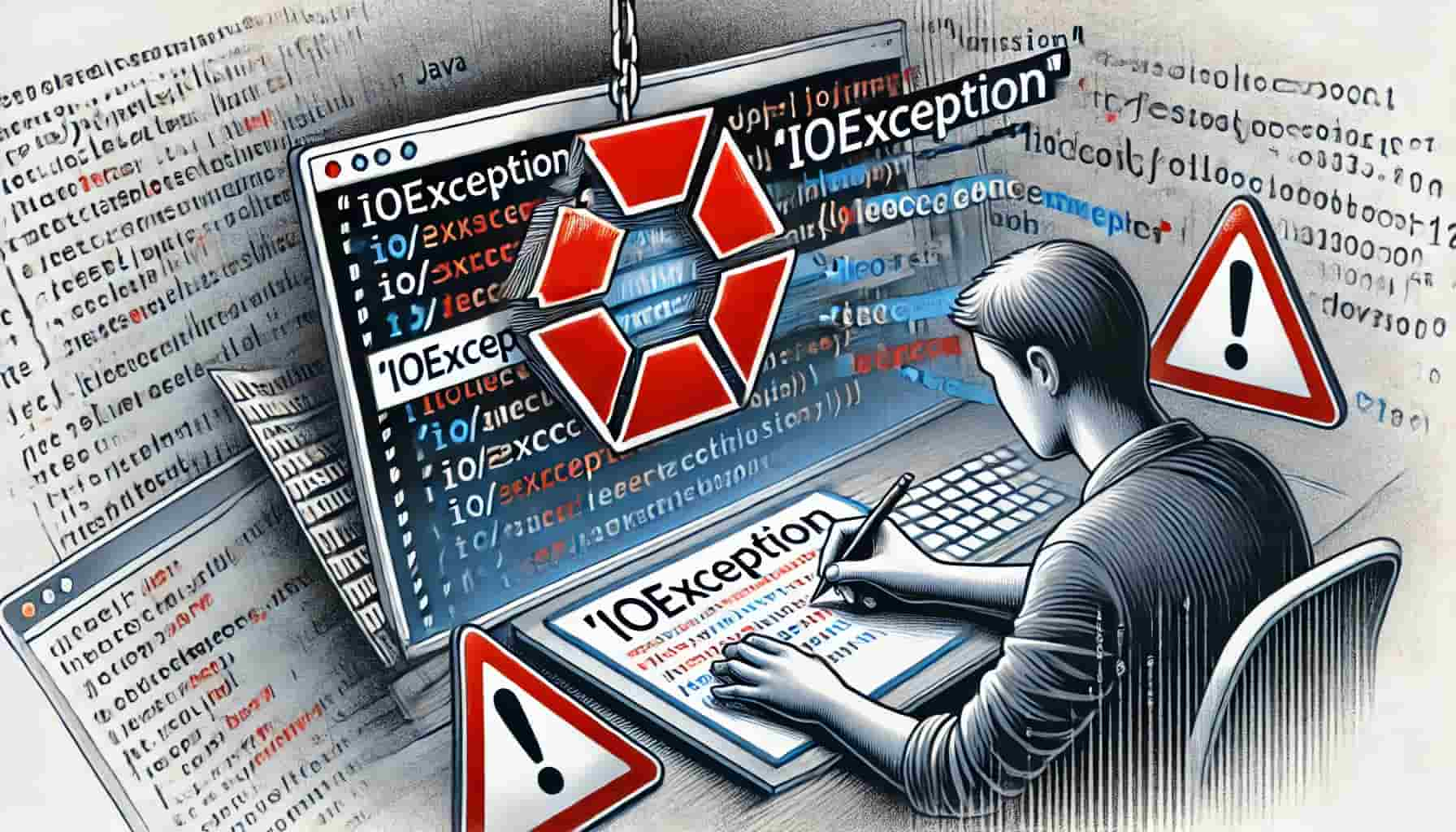 IOException en Java qué es