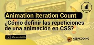 ¿Qué es animation iteration count en CSS?