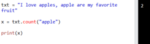 str.count() en Python: ¿Qué es y cómo contar valores con él?