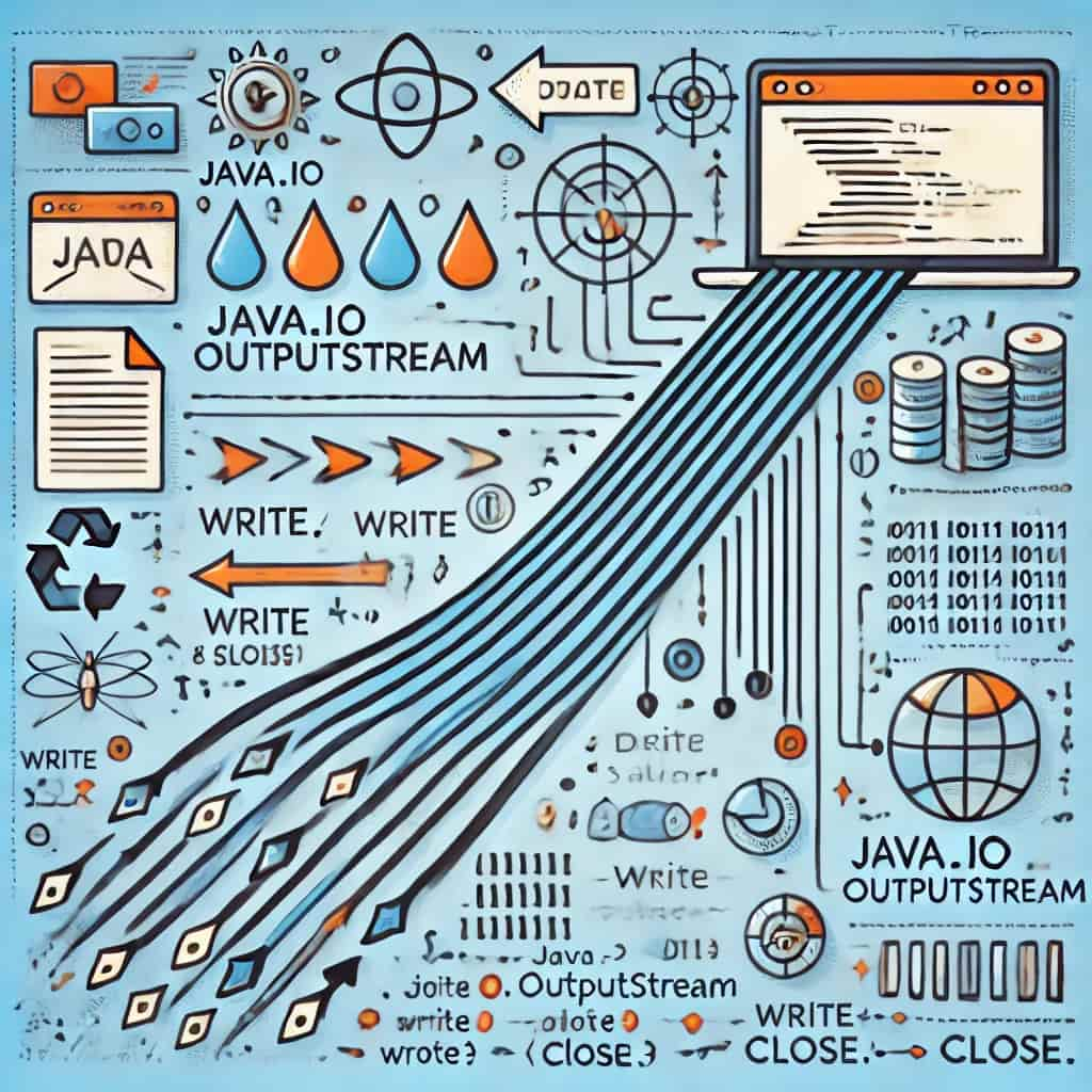 java.io.OutputStream en Java qué es