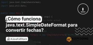 ¿Cómo funciona java.text.SimpleDateFormat para convertir fechas?